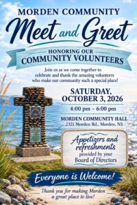 It’s time to celebrate the heart of Morden—our incredible volunteers! If you have given your time over the past year, we want to honor you. Whether you helped at our monthly breakfasts or the Christmas Tea, provided snacks for weekly card games, supported our exercise group, or simply weeded a community garden—your impact is felt across our entire community. Our volunteers make Morden the wonderful place it is, and the entire neighborhood is invited to join us in saying thank you. Let's come together to celebrate the amazing hands and hearts that make Morden such a great place to live. All are welcome!